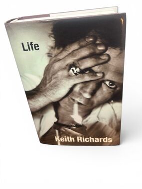 Life Rolling Stones Keith Richards Book Autobiography Hardback with Jacket 2010